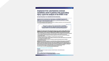 AKI subgroup analysis brochure PDF