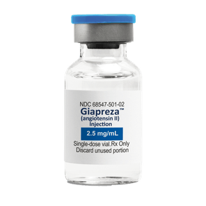 2.5 mg/mL vial of GIAPREZA